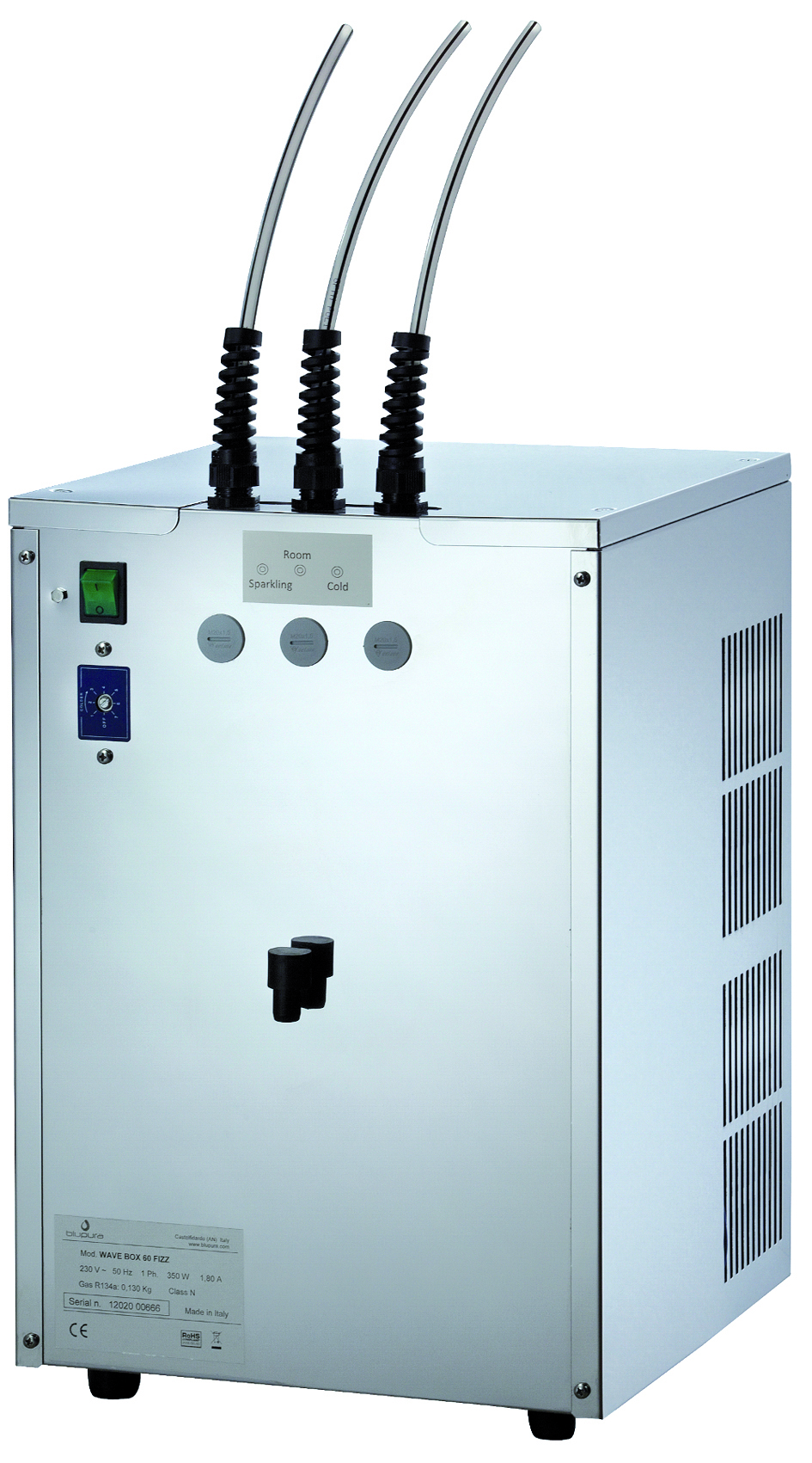 Wasserzapfanlage Untertisch Blupura Box 60 fizz-900038-Blupura Wasserzapfanlage Untertisch Blupura Box 60 fizz-900038-Sprudel- & Tafelwasser aus der Wasserleitung,  Untertheken-/Einbauausführung-Blupura