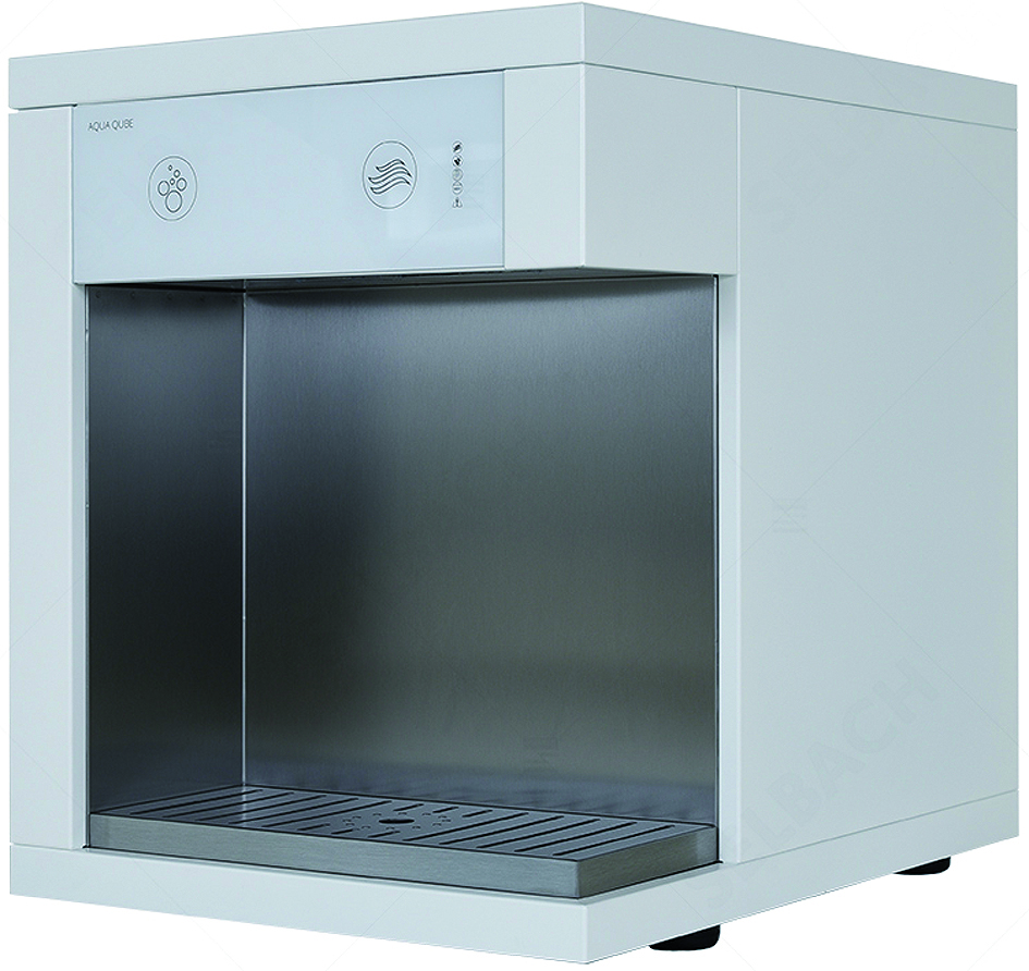 AQUA QUBE Oberthekengerät CT 30 weiß-1-2-30WT-Selbach AQUA QUBE Oberthekengerät CT 30 weiß-1-2-30WT-Wasserspender, Wasserausschanksäulen,  Oberthekenausführung-Selbach