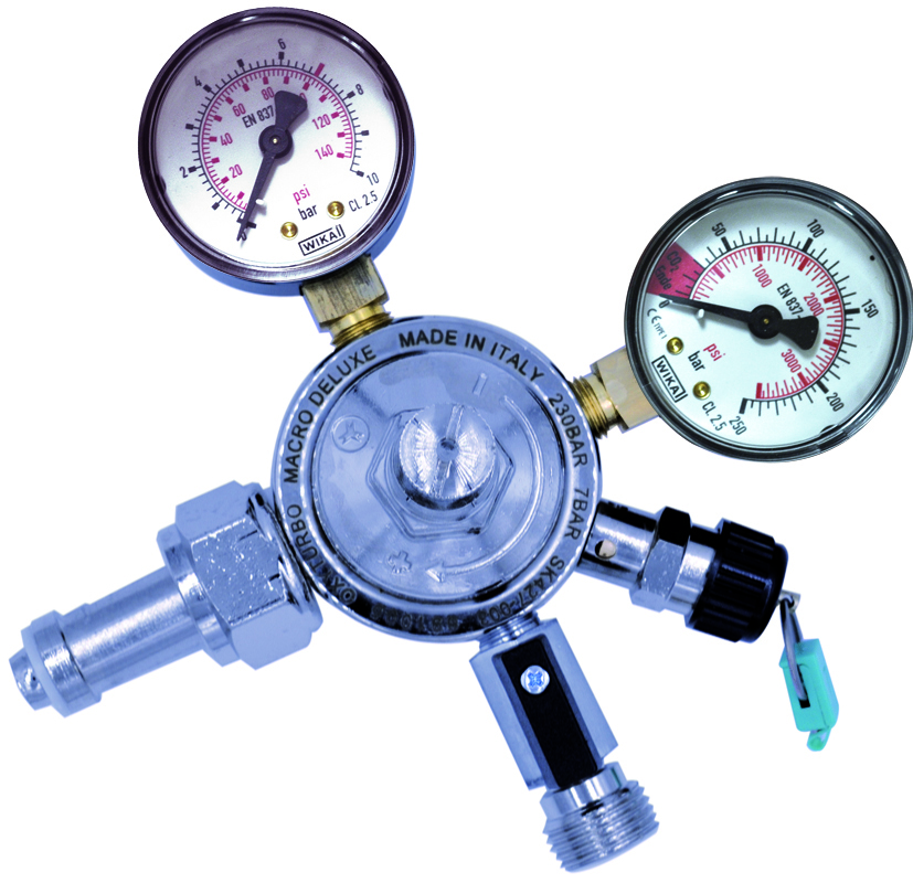CO2-AFG-Druckminderer OXYTURBO-OXY7-DELUXE-oxyturbo CO2-AFG-Druckminderer OXYTURBO-OXY7-DELUXE-CO2- & Wasserdruckminderer-oxyturbo