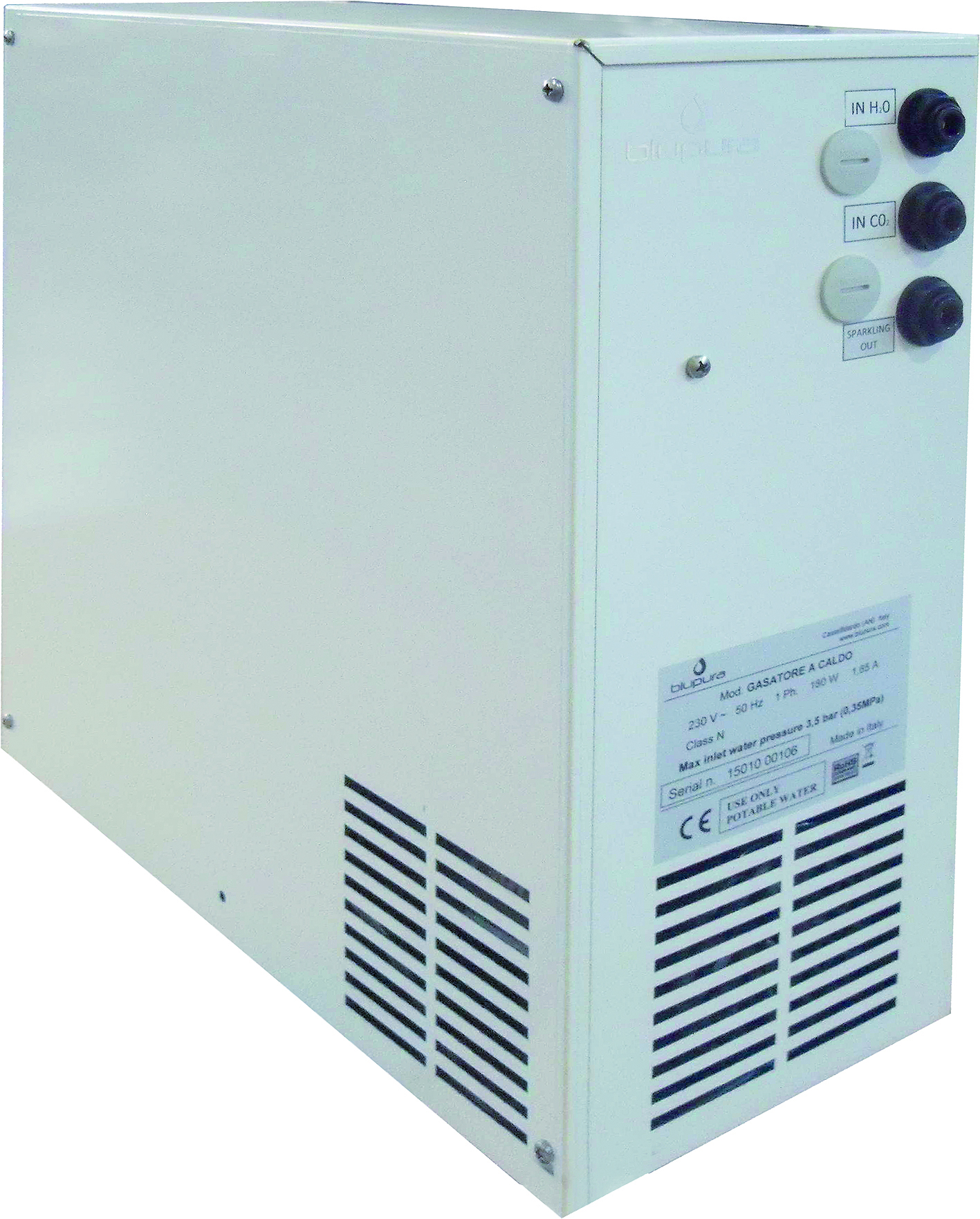 Blupura Warmkarbonator Sprudelwassergerät-SW10697-Blupura Blupura Warmkarbonator Sprudelwassergerät-SW10697-Blupura 900112, Blupura Sprudelwasser Warmcarbonator, Sprudelwasser  Zapfanlage, Schankanlage, Bierhahn, Bierzapfanlage, Tafelwasserkühler-Blupura